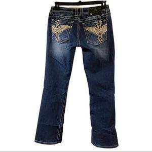 Size 30 Miss Me boot cut Jeans